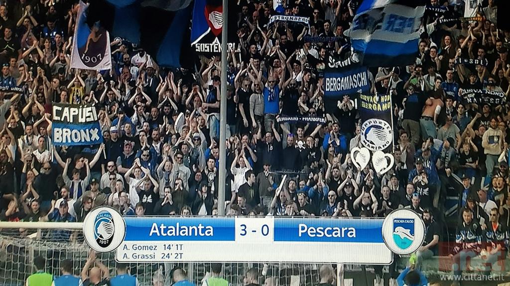 Atalanta - Pescara 3-0
